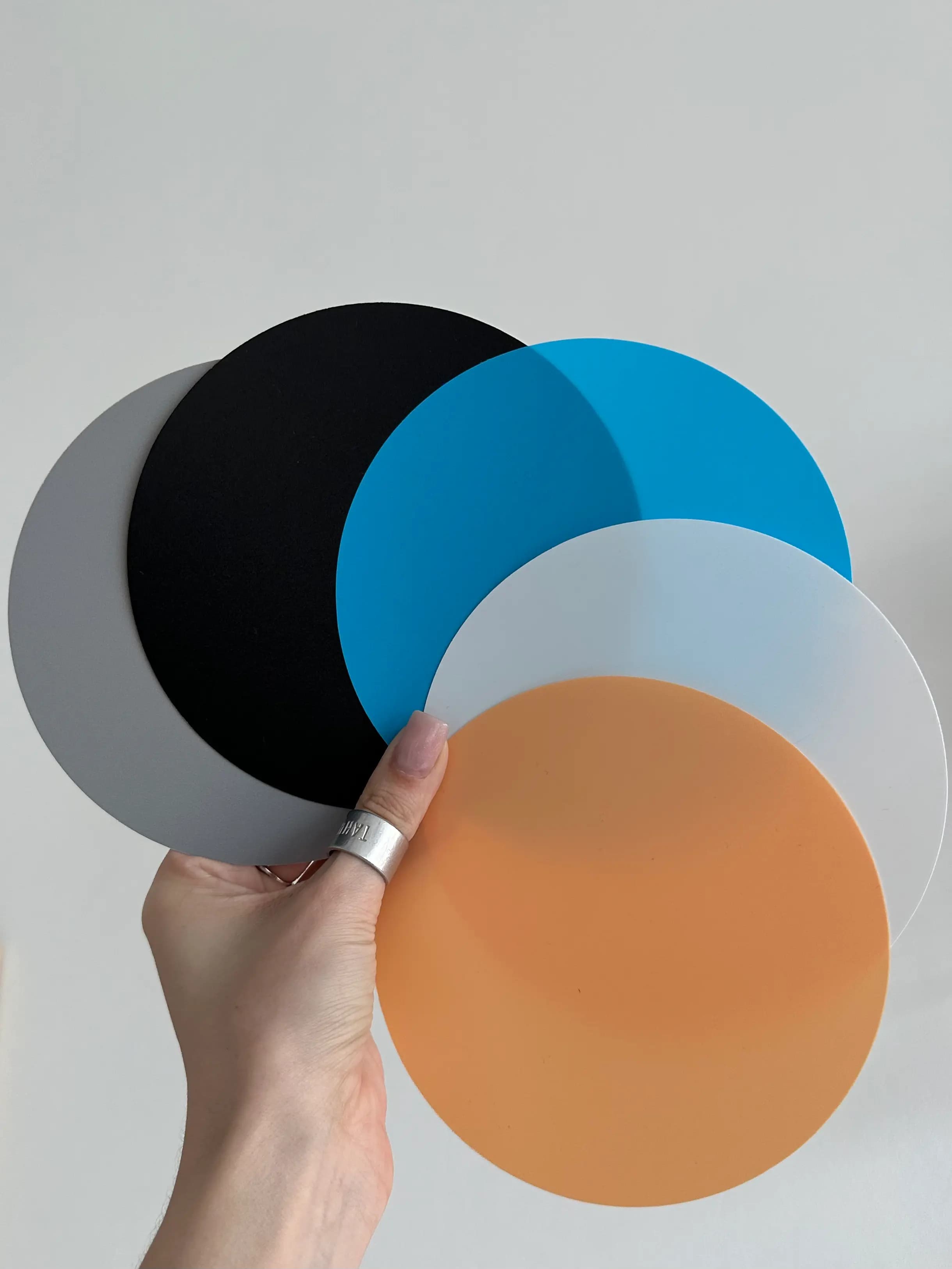 Цветные фильтры для вращающейся платформы